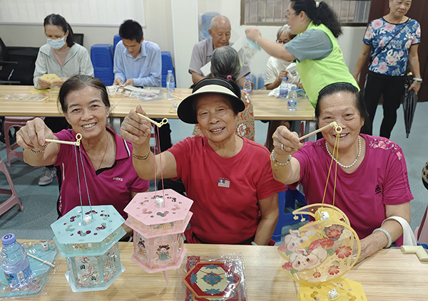 大家灯笼成品展示